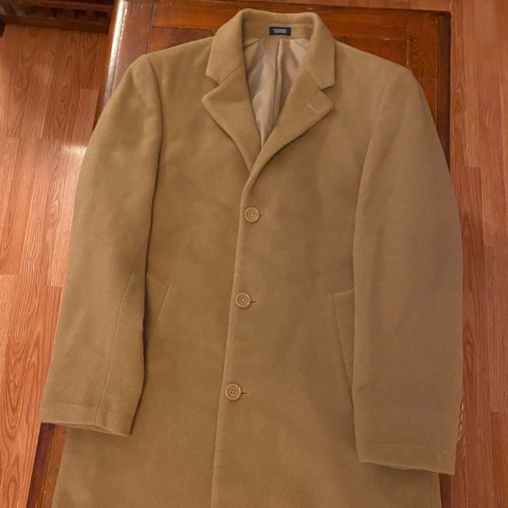 Saddlebred Camel Long Over Coat Wool Winter